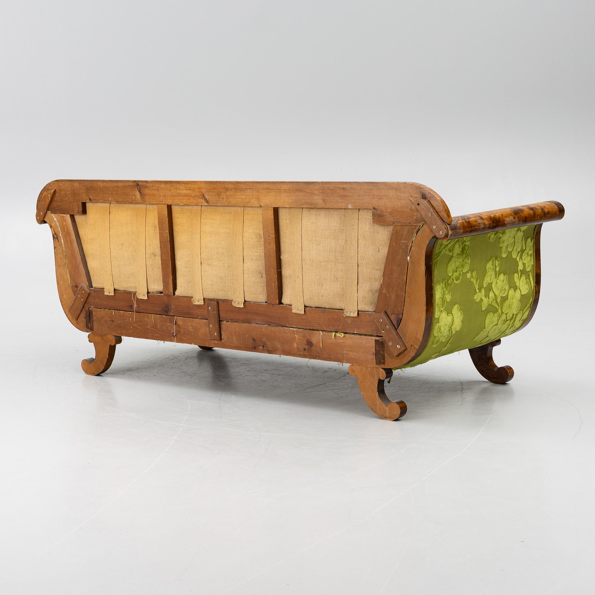 Empire style Salon group, early 20th century, (7 pieces).