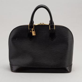 Louis Vuitton, a black Epi 'Alma' handbag, 1996.
