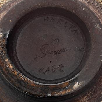Wilhelm Kåge, a Farsta stoneware bowl, Gustavsberg Studio 1954.