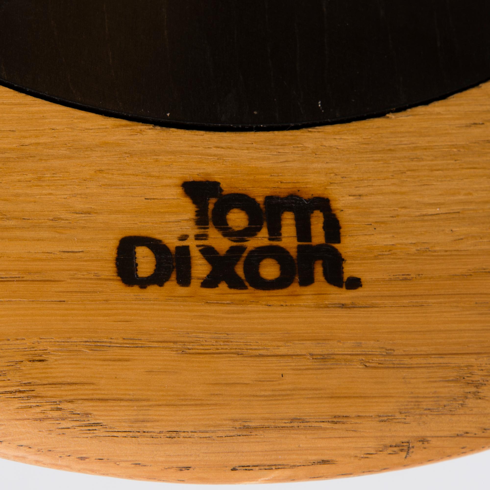 TOM DIXON, barstolar, ett par, "Slab Bar Stool" 2000-tal.