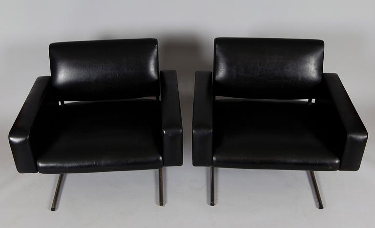 KARMSTOLAR, 1 par, 1960-tal.
