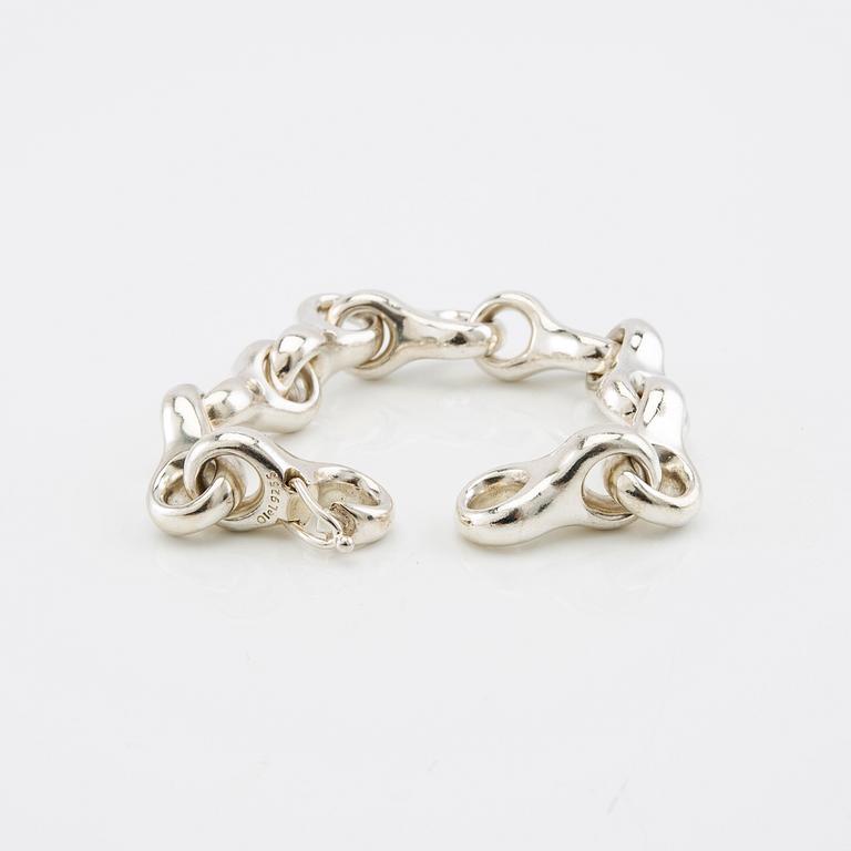 Ole Lynggaard, armband "Giga" silver.