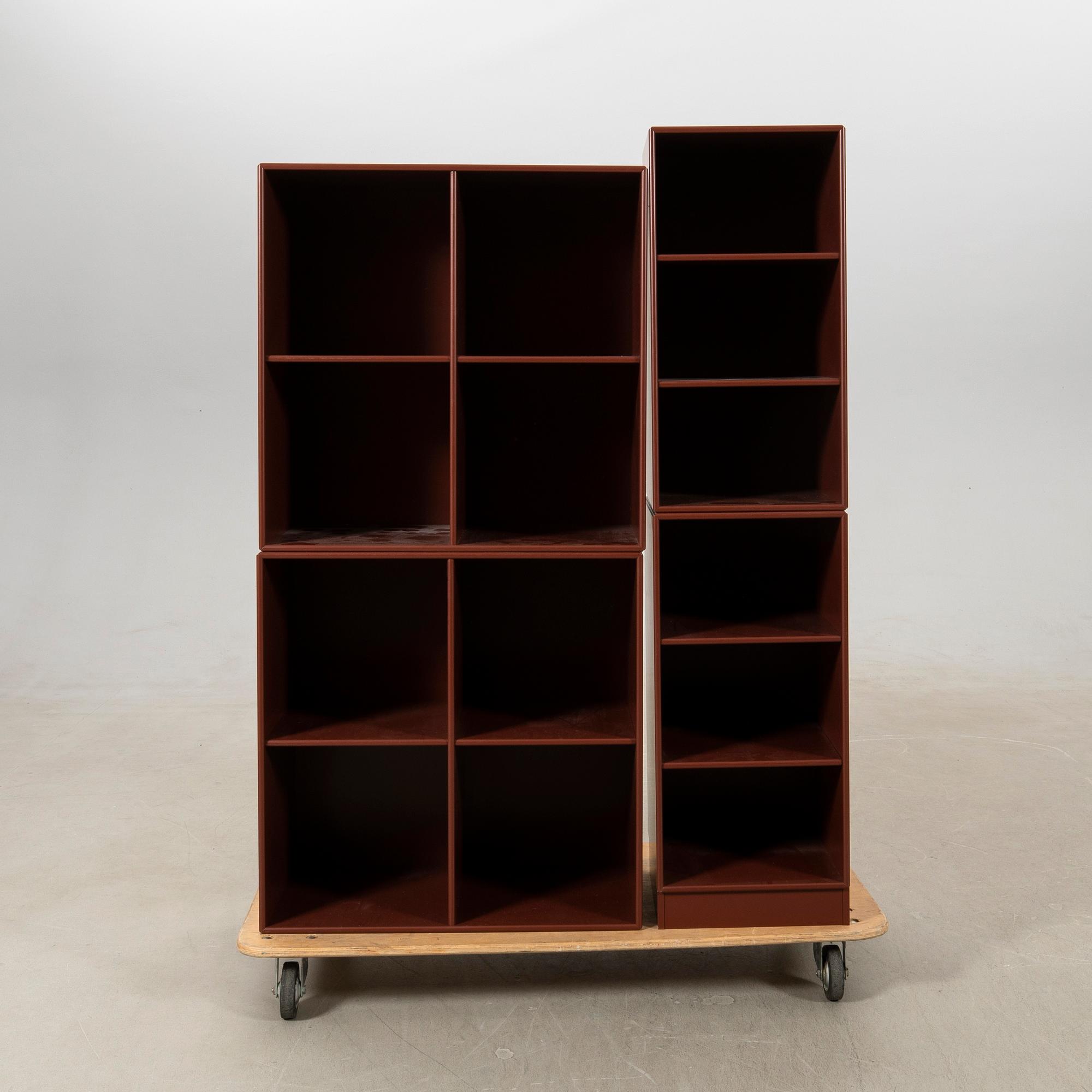 Peter L Lassen shelving system 4 dlr "Frame 49" for Montana Denmark.