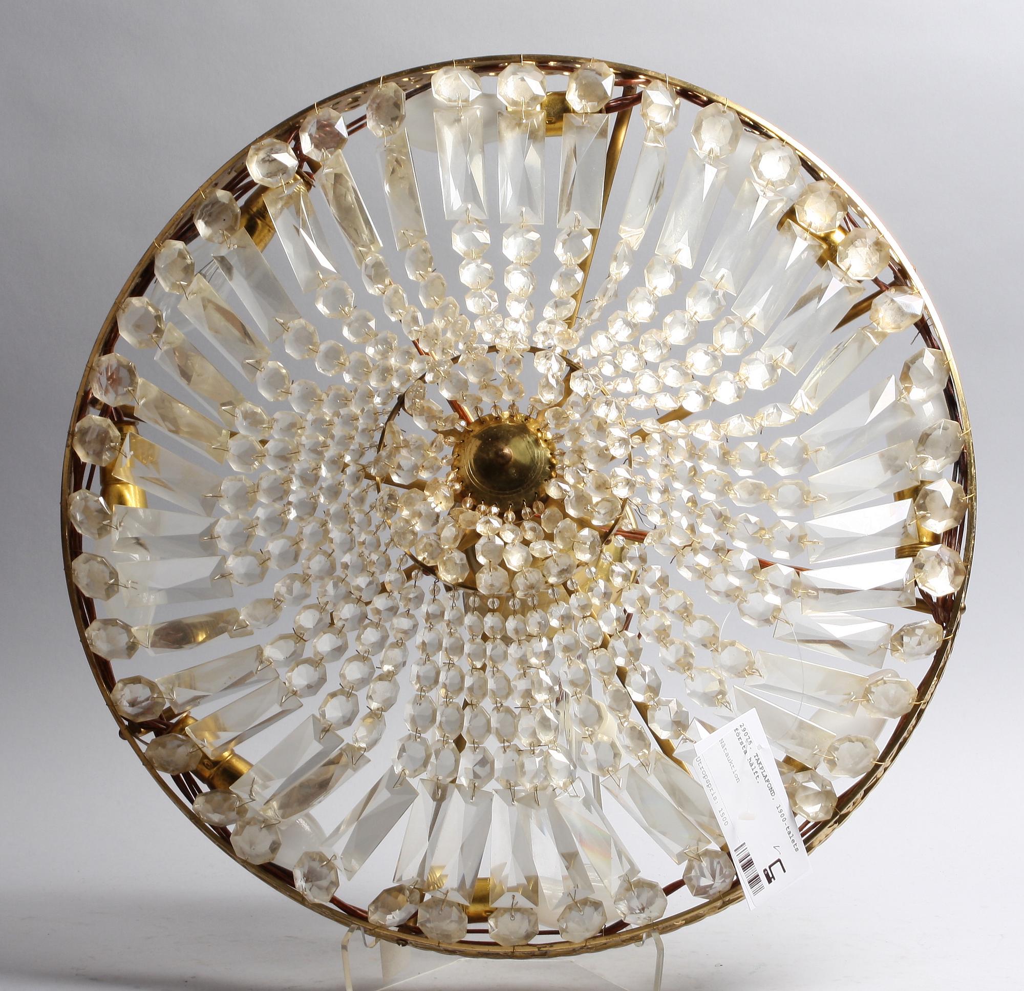 TAKPLAFOND, 1900-tal.