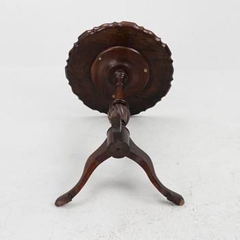 A pie-crust table, England, 19th Century.