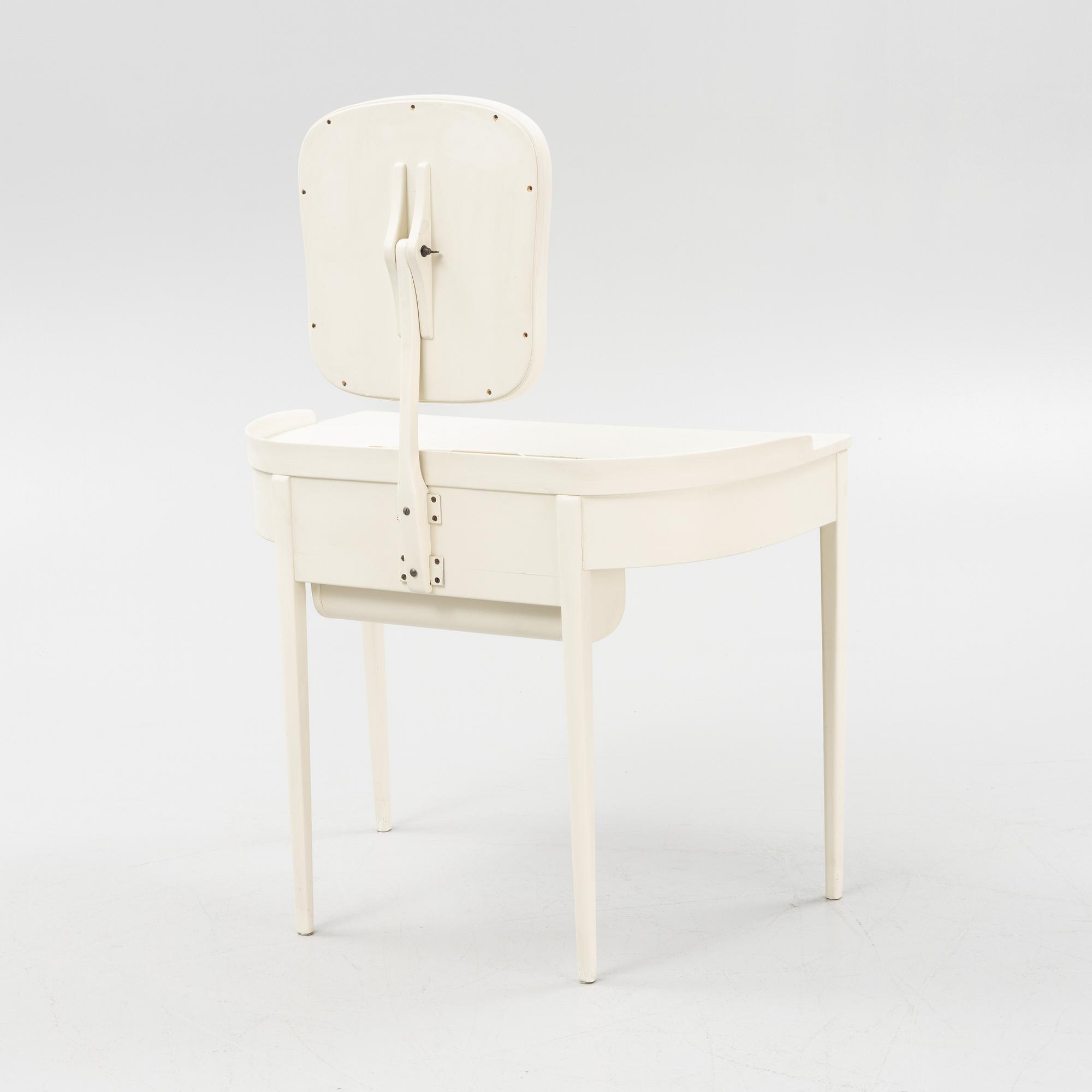 Carl Malmsten, sminkbord, "Birgitta", Bodafors, 1963.