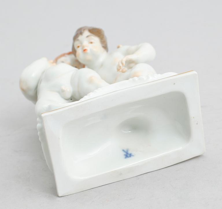 FIGURGRUPP, porslin, Meissen, 1900-talets första hälft.