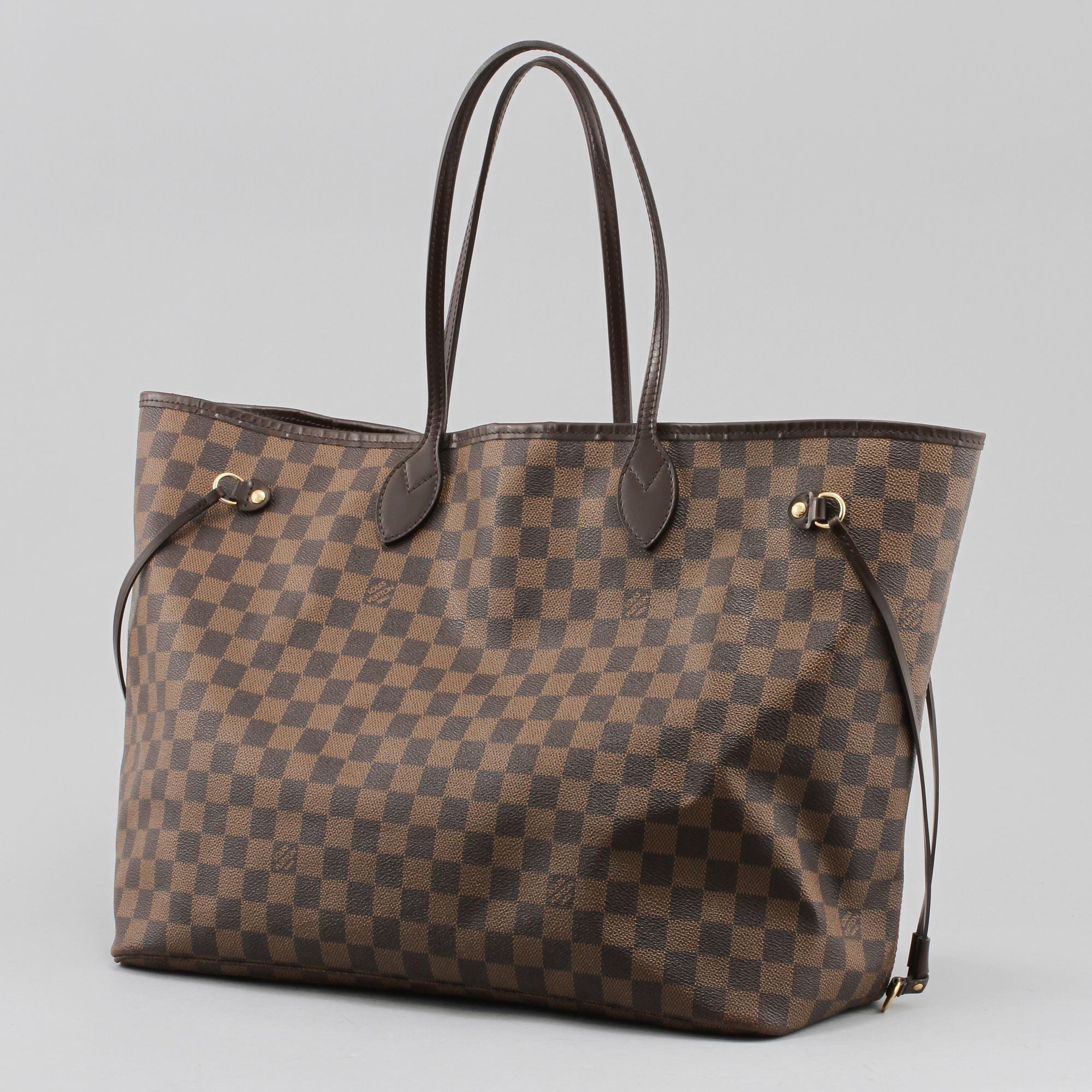 VÄSKA, Louis Vuitton, "Neverfull GM", 2000-tal.