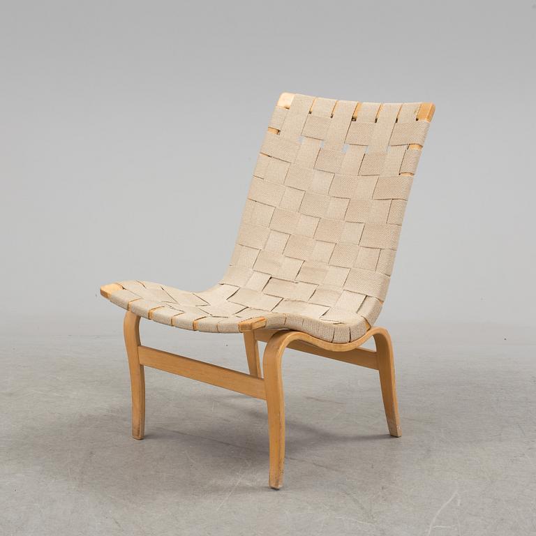An 'Eva' easy chair by Bruno Mathsson, DUX, second half of the 20th century.
