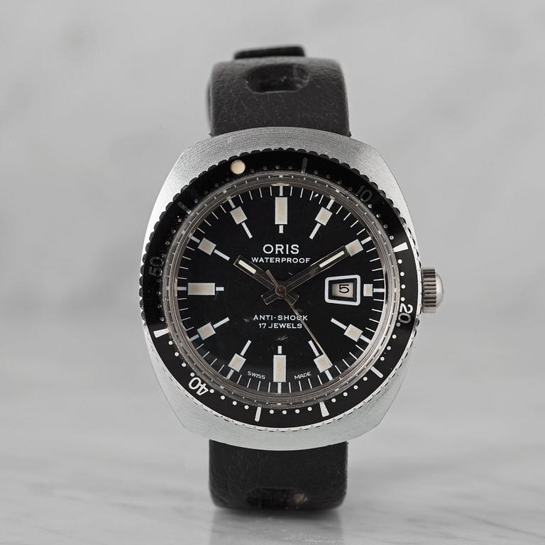ORIS, Waterproof, wristwatch, 37 x 42 mm,