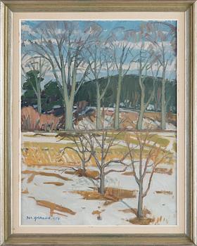 Johannes Gebhard, Kevättalvea.