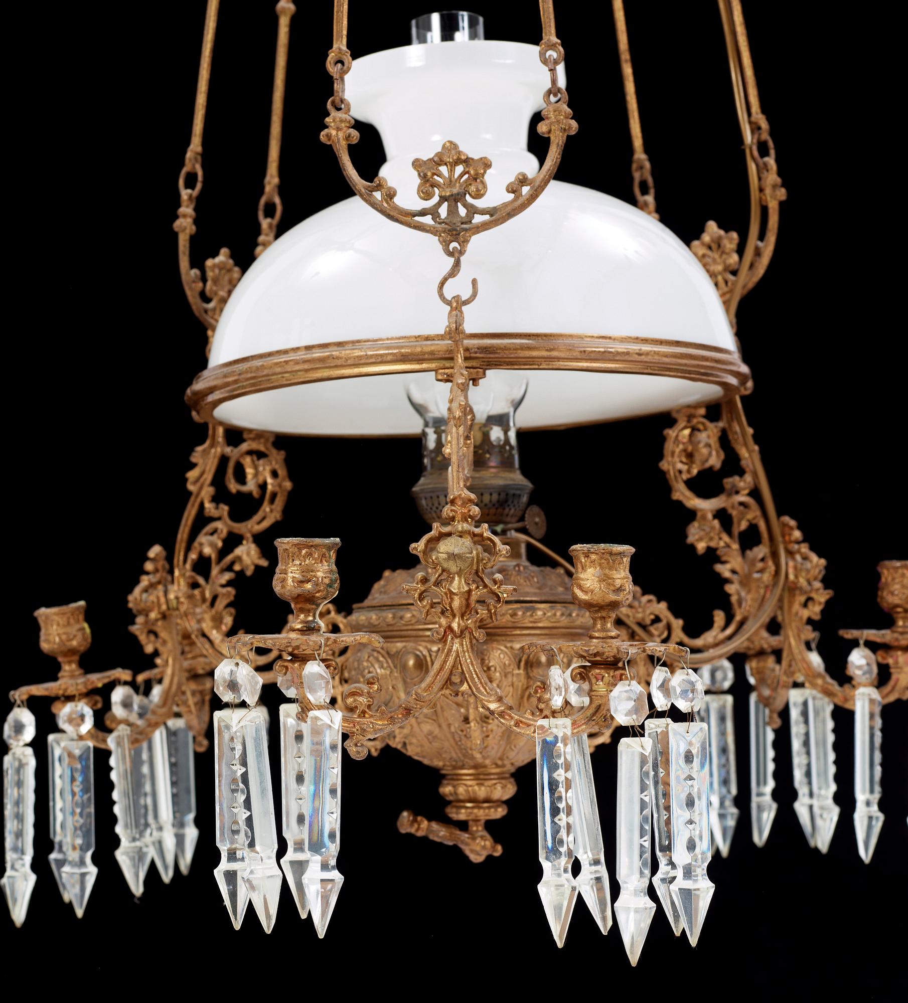 TAKKRONA, oscariansk, sekelskiftet omkring år 1900.