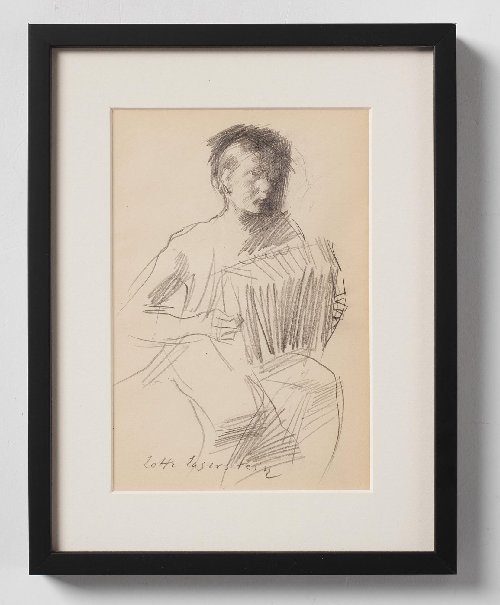 Lotte Laserstein, Dragspelare.