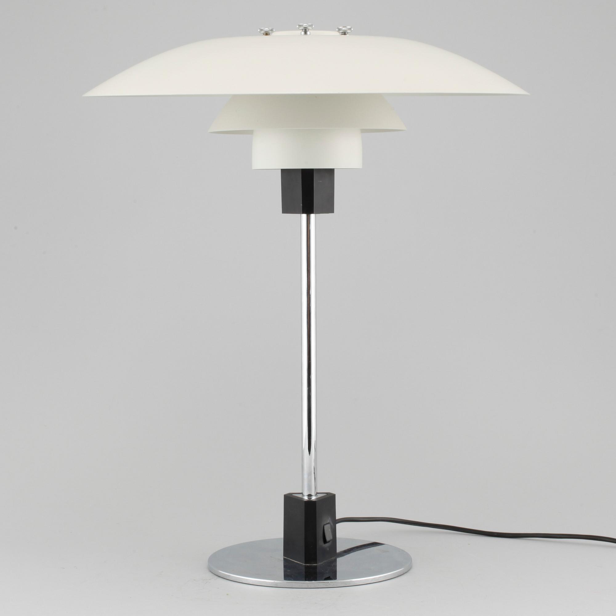 A "PH- 3/4" table lamp by Poul Henningsen, Louis Poulsen, Denmark, around year 2000.