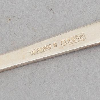 Cutlery, 27 pieces, silver, 18th-19th Century, mostly Sweden.