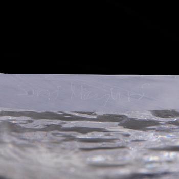 SINI MAJURI, glasskulpturer, 2 st, signerade Sini Majuri 2018.