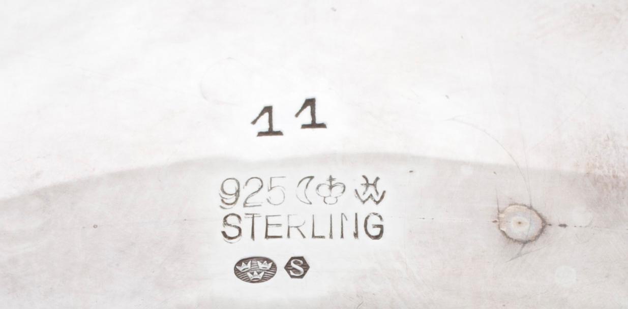 KAFFESERVIS samt BRICKA, 4 delar, silver, Tot. vikt 870g. Tyskland.