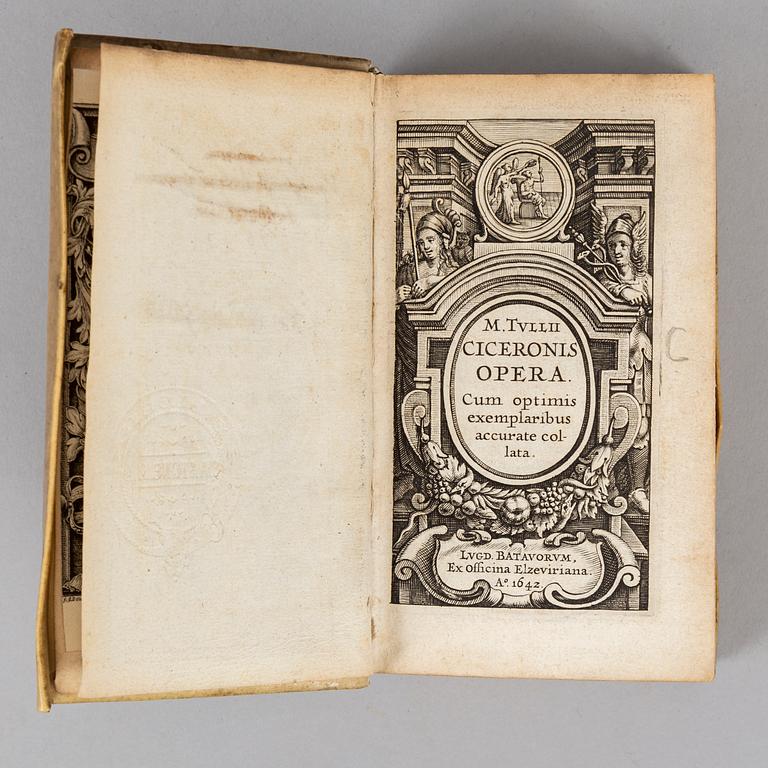 Cicero, Elzevir edition of 1642.