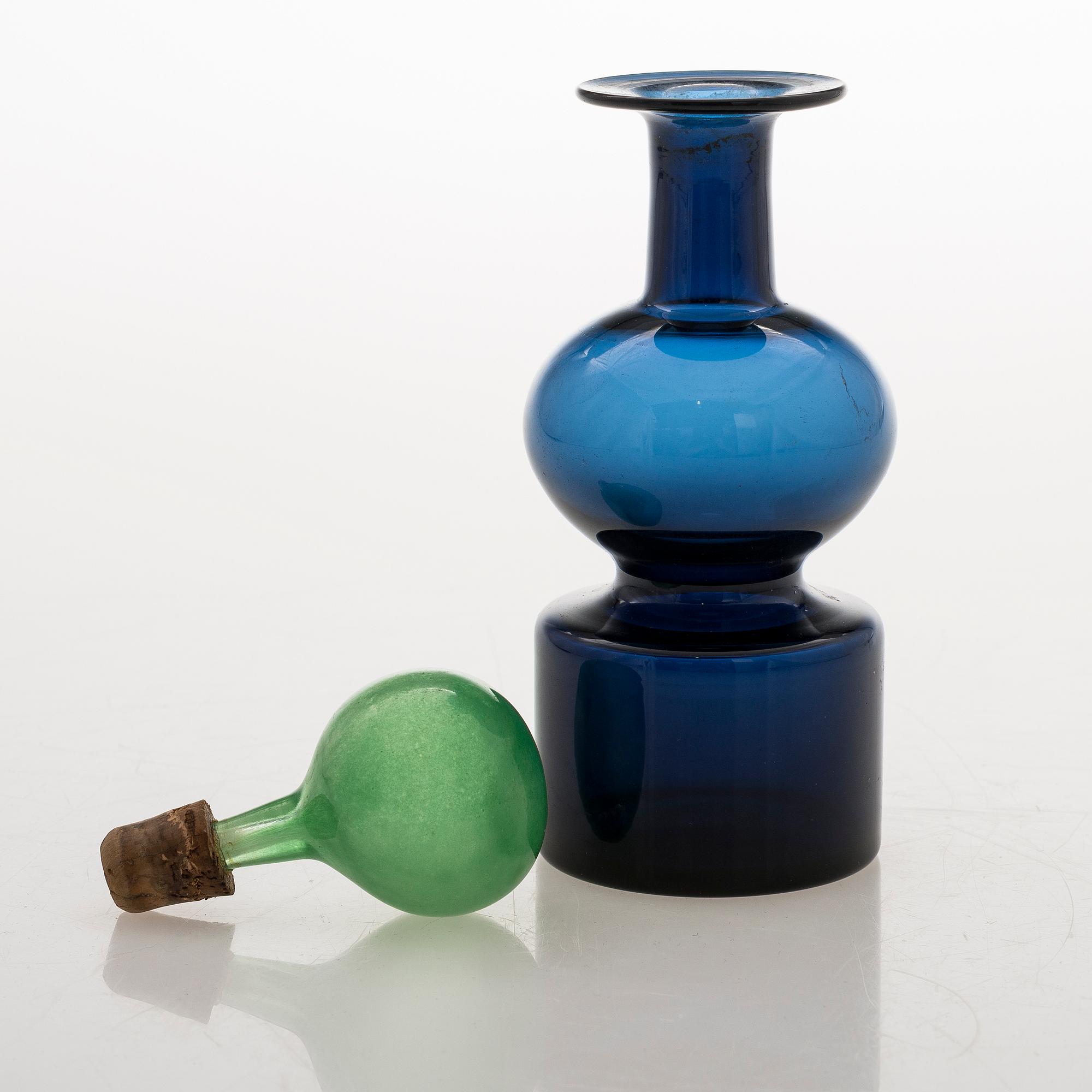 KAJ FRANCK, FLASKA, glas, övre del av "Kremls klockor", Notsjö.