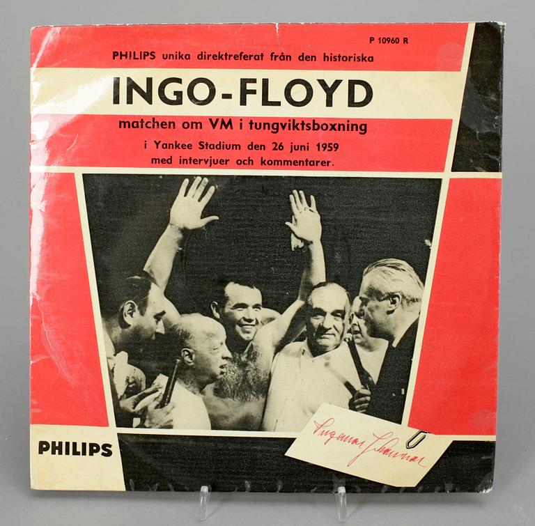 SKIVOR, 2 st, "Ingo - Floyd" samt "The Beatles", 1959, 1963.