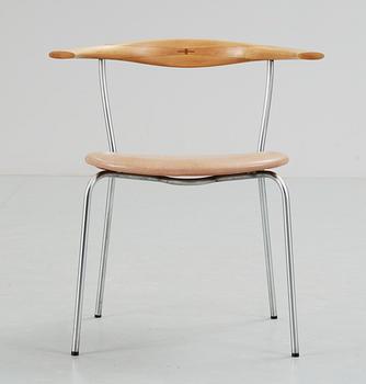 HANS J WEGNER, stolar, 6 st, Johannes Hansen, Danmark 1950-tal, modell 701.