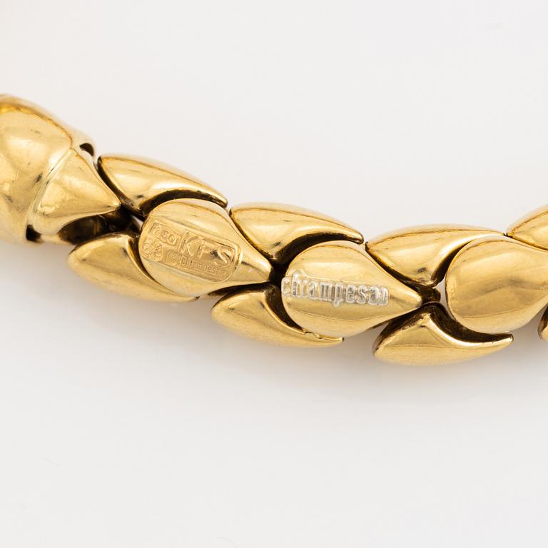 Chiampesan, 18K gold bracelet.