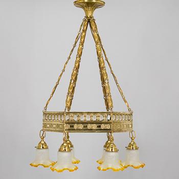 Kattokruunu, 1900-luvun alku.