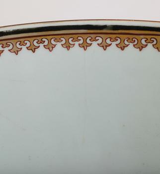 BÅLSKÅL, porslin, Kina, 1900-tal.
