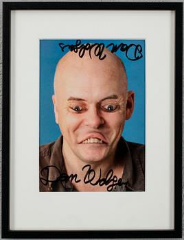 DAN WOLGERS, ett par, fotografier signerade.