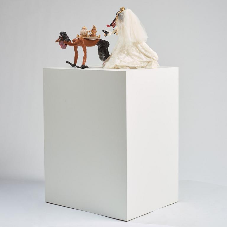 Nathalie Djurberg & Hans Berg, "The Brain Has Corridors - Rat Bride".