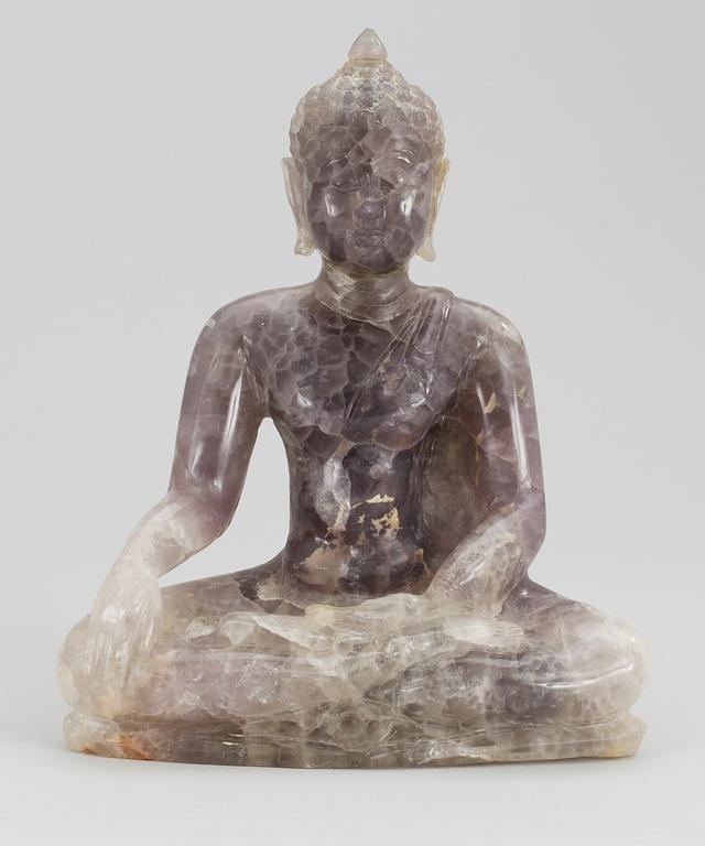 BUDDHASTATYETT, ametist.