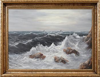 LARS NORBERG, olja på duk, signerad.