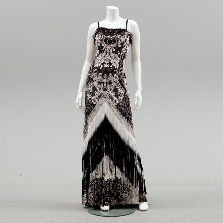 A Roberto Cavalli dress, Italian size 46.