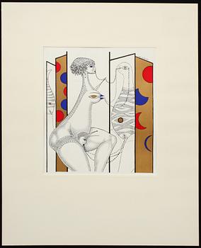 MAX WALTER SVANBERG, 8 st, färgseriegrafier, ej sign.