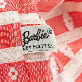 Barbie clothes 4 sets. Vintage, including "Busy Morning" Mattel 1963, "Winter Holiday", Mattel 1959-63.