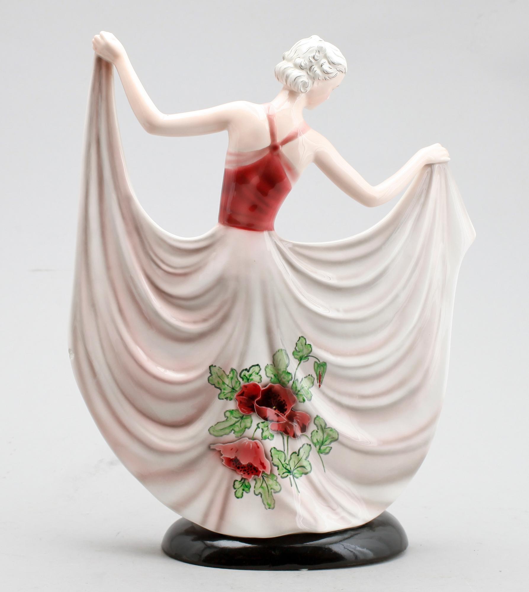 FIGUR, porslin, Goldscheider.