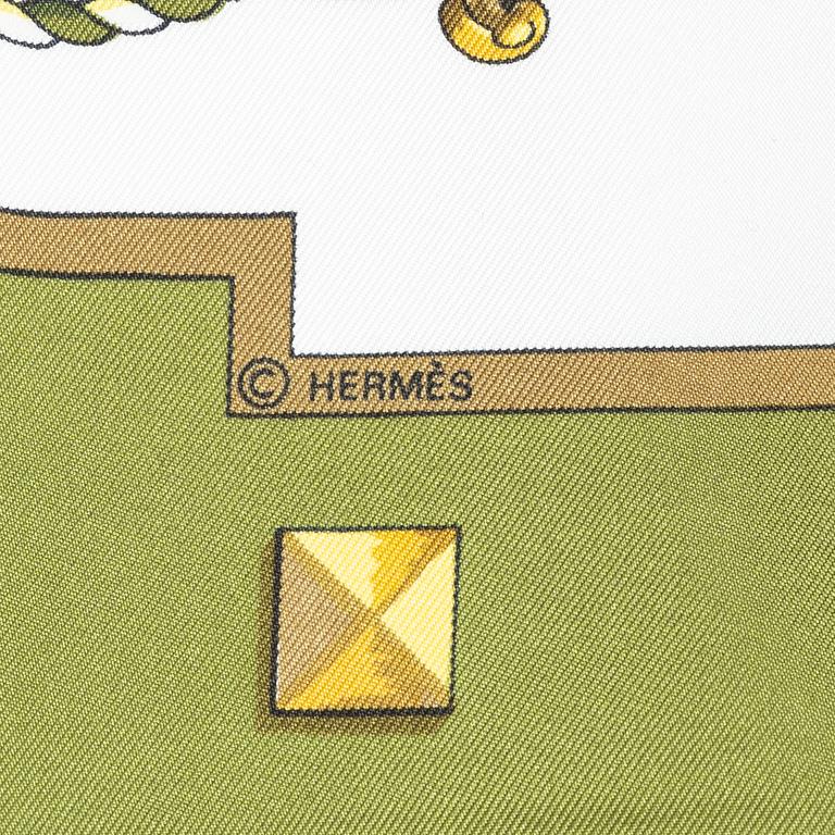 Hermès, scarf, "Les Clés".