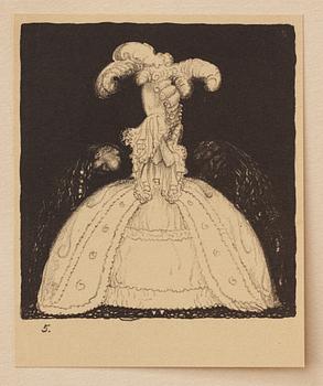 John Bauer, "Troll" 10 litografier i mapp/bok.