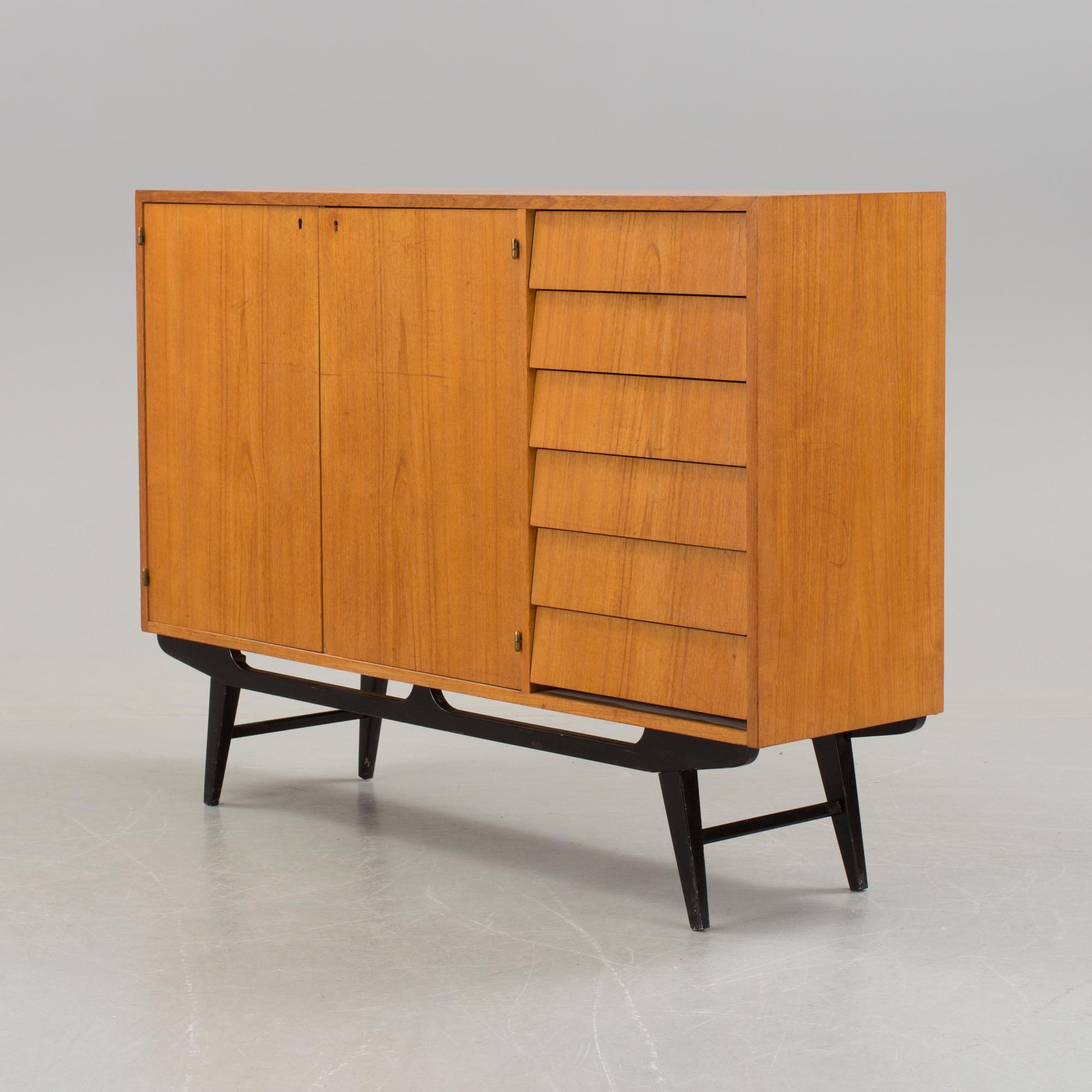 SIDEBOARD, teak, 1950-/60-tal.