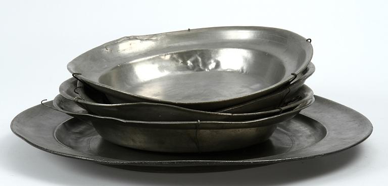 FAT, 5 st, tenn, 1700/1800-tal.