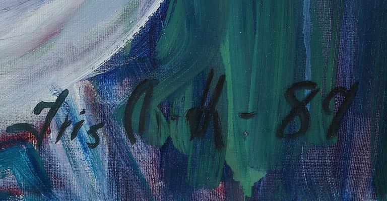 IRIS NORDSTRANDH, olja på duk, signerad samt daterad -89.