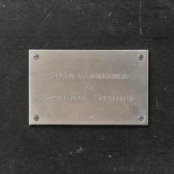 Nils Fougstedt, & Thorvald Alef, a pewter box model A 811, Firma Svenskt Tenn, Stockholm, 1929.