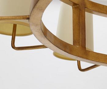 A chandelier, Tory Burch.