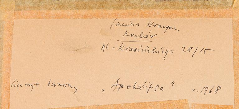 Janina Kraupe-Świderska, "Apokalipsa".