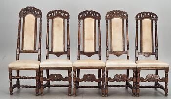 STOLAR, 4+1. Barock, 1700-tal.