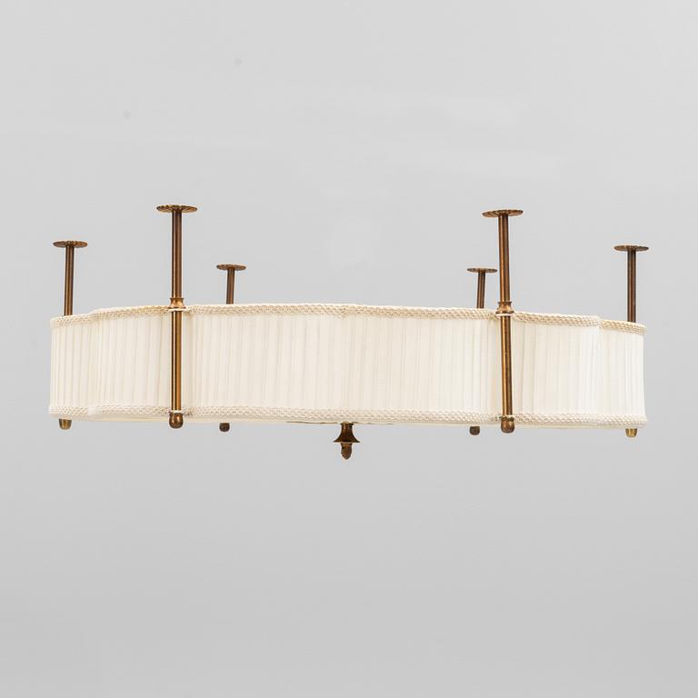 A Swedish Grace ceiling lamp, 1920's/30's.