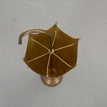 PARAPLYSTÄLL, mässing, 1900-talets andra hälft.