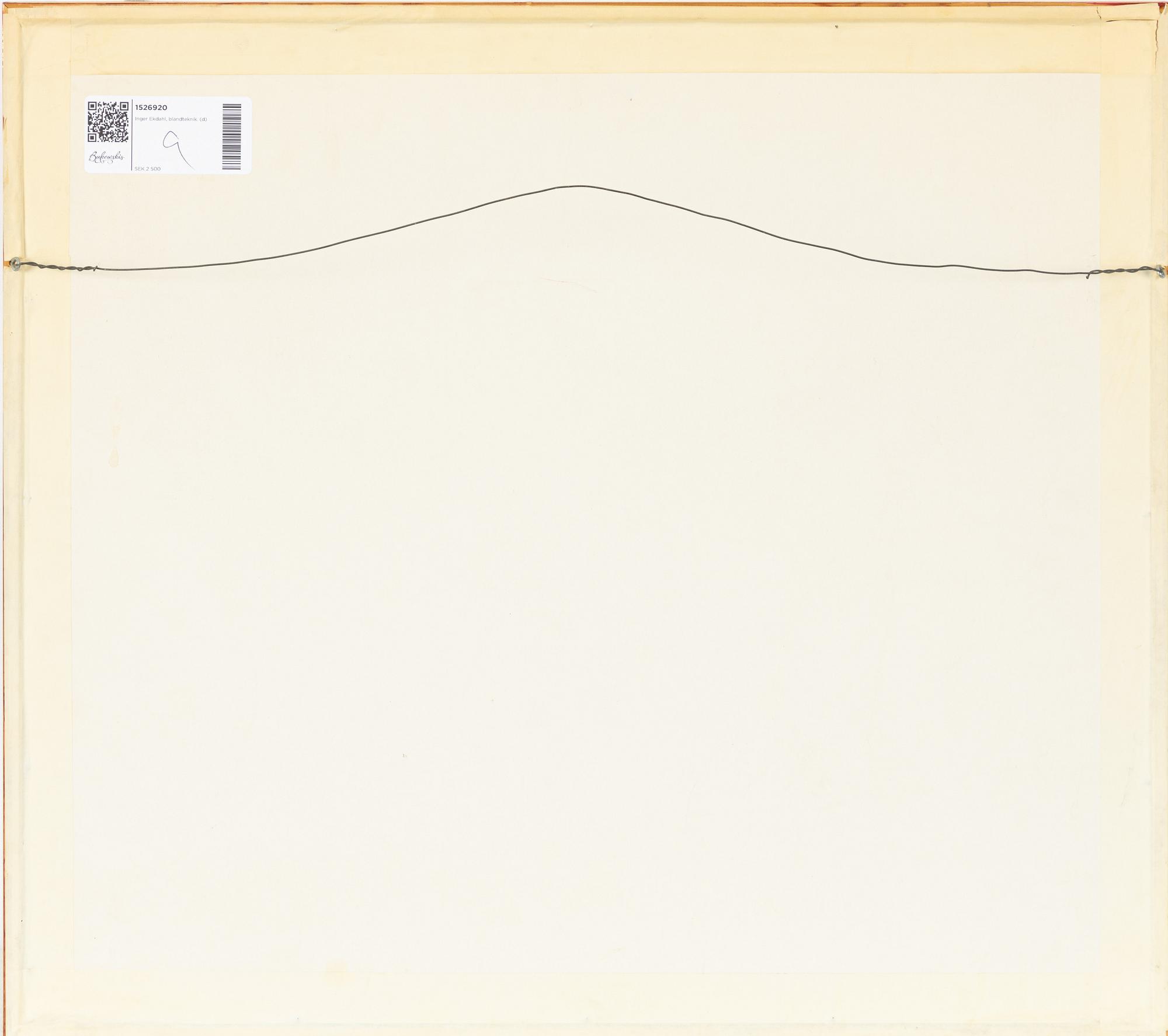 Inger Ekdahl, Utan titel.