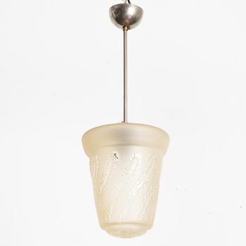Ceiling lamp, Swedish Modern, 1940s.
