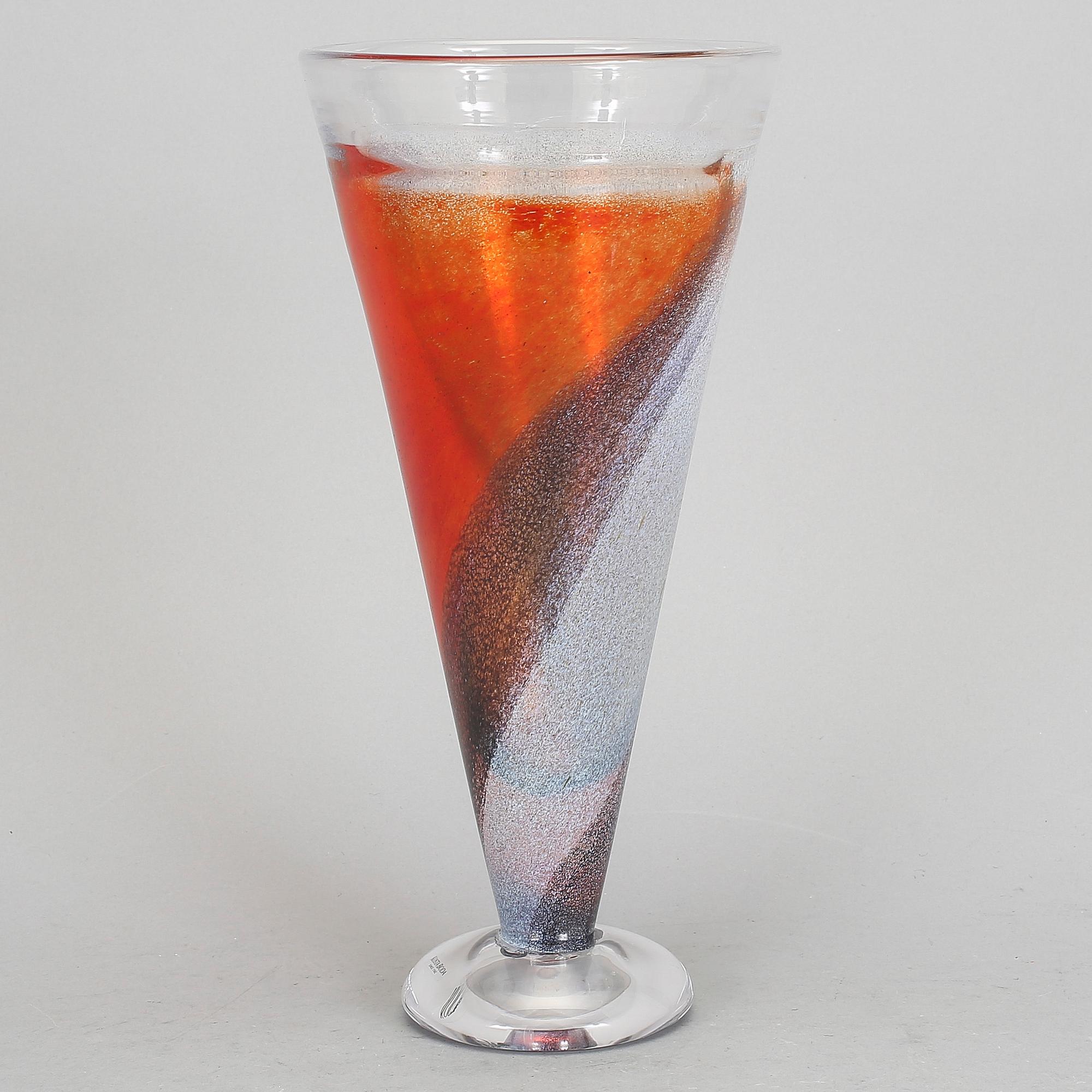 VAS, glas, Kjell Engman, Kosta Boda.